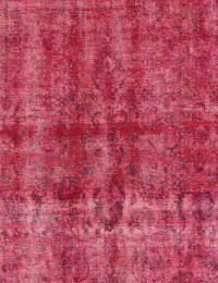 Rot Persien Vintage Teppich  313 x 280 cm