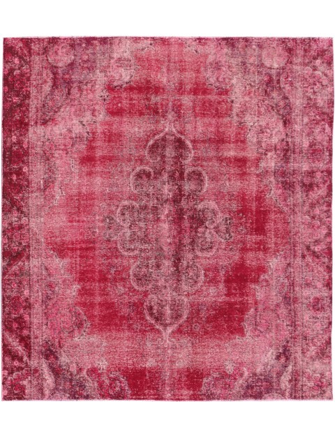 Rot Persien Vintage Teppich 290 x 270 cm