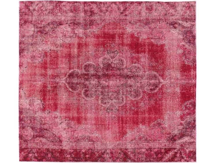 Rood Perzië Vintage Tapijt 290 x 270 cm