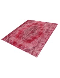 Rood Perzië Vintage Tapijt 290 x 270 cm - view 1