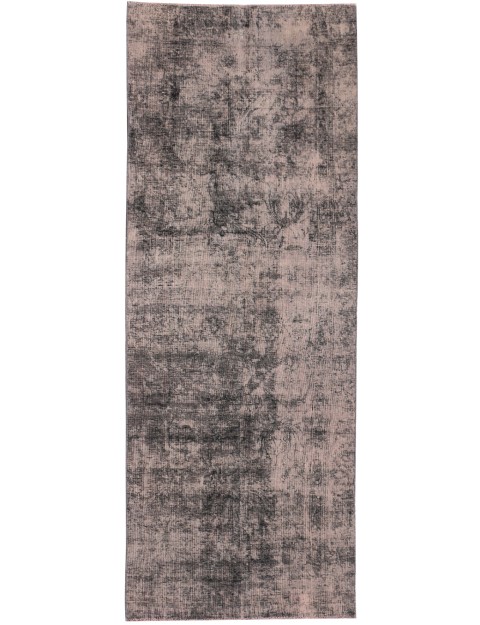 Grau Persien Vintage Teppich 317 x 119 cm