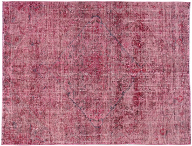 Rot Persien Vintage Teppich  300 x 190 cm