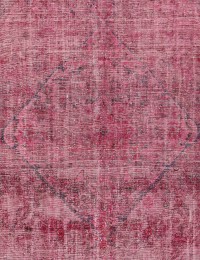 Rot Persien Vintage Teppich  300 x 190 cm