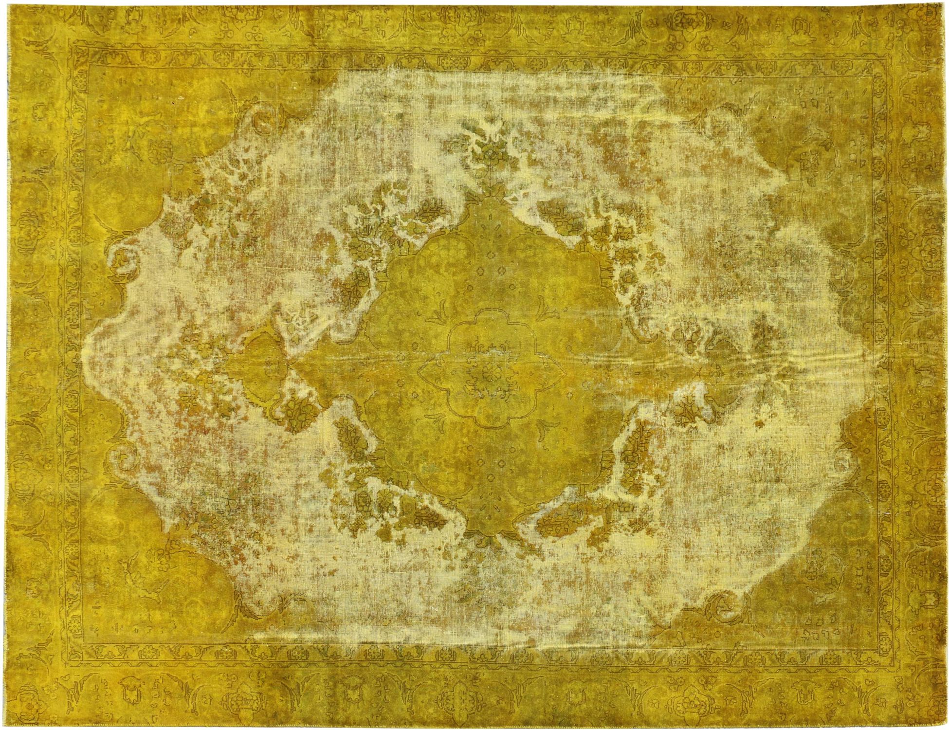 Tappeto Vintage  giallo <br/>350 x 264 cm