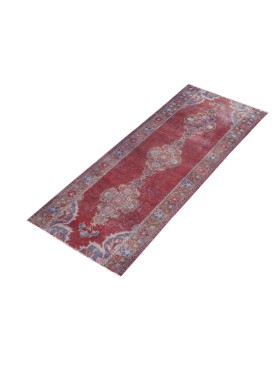 Rot Persien Vintage Teppich  271 x 111 cm