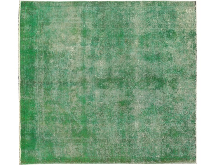 Green Persia Vintage Carpet 219 x 195 cm
