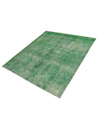Green Persia Vintage Carpet 219 x 195 cm - view 1