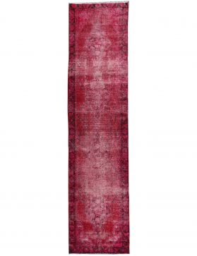 Vintage teppe 400 x 107 rød
