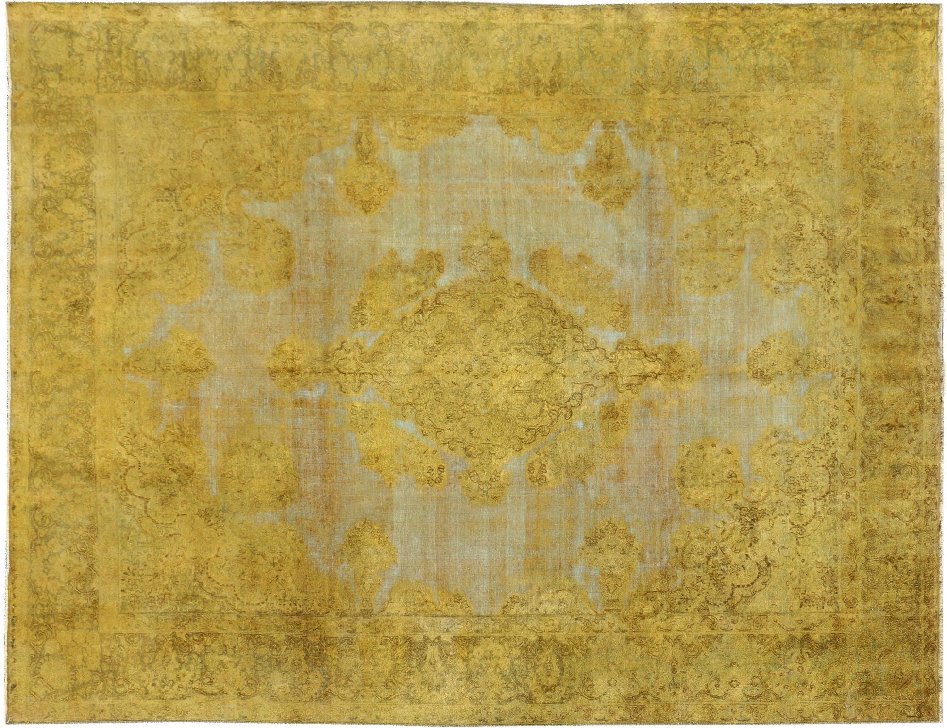 Vintage Kerman  giallo <br/>389 x 292 cm