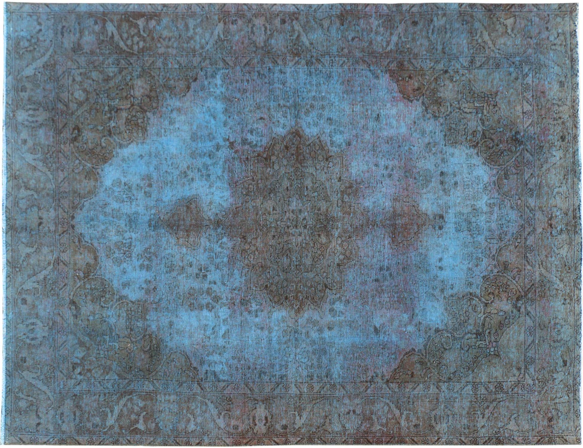 Tappeto Vintage  blu <br/>277 x 203 cm