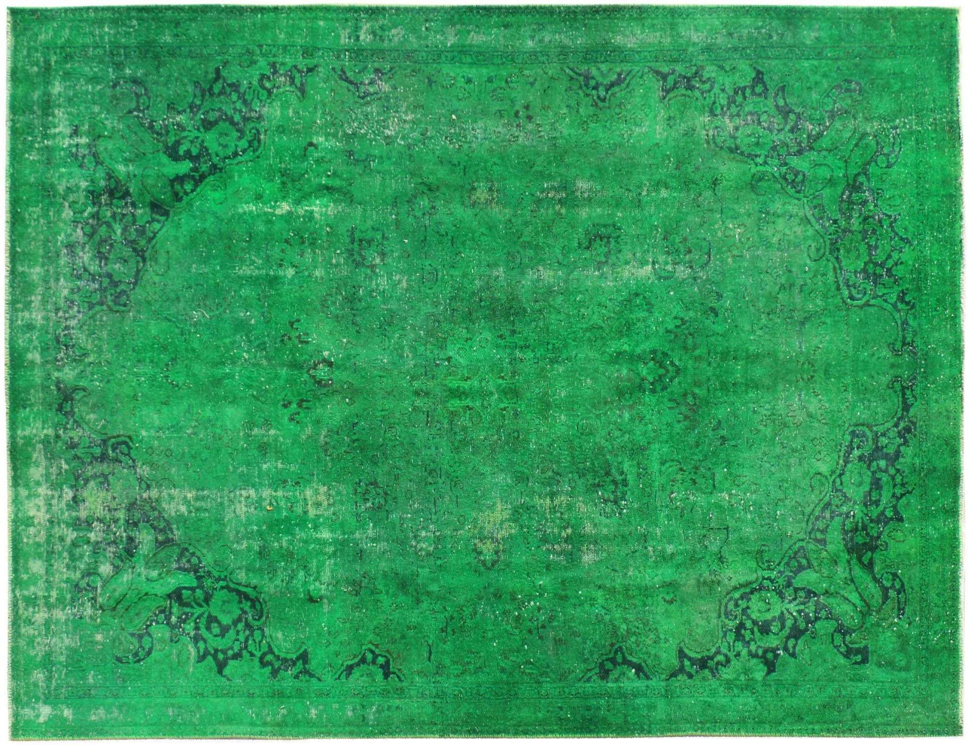 Tappeto Vintage  verde <br/>308 x 209 cm