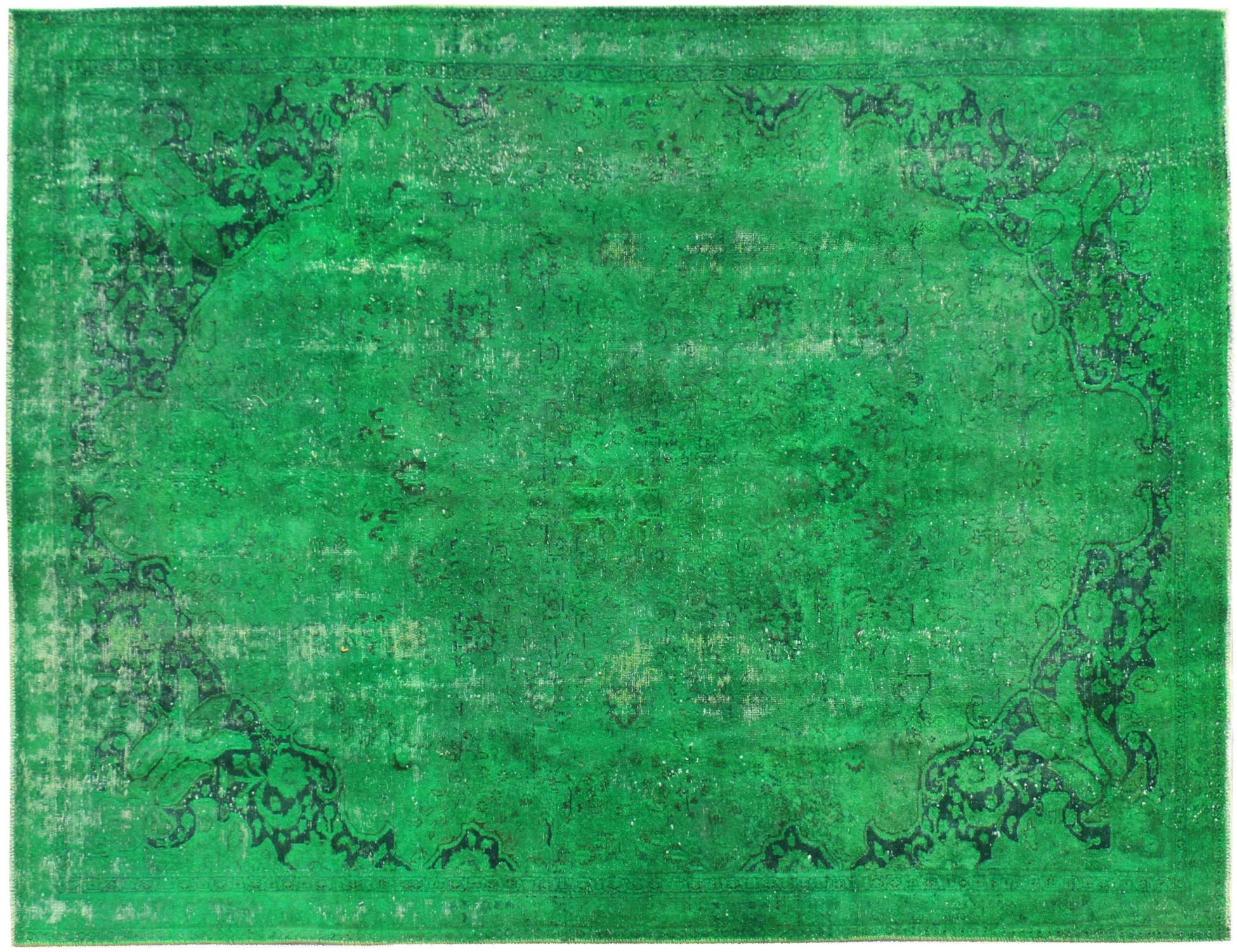 Tappeto Vintage  verde <br/>308 x 209 cm