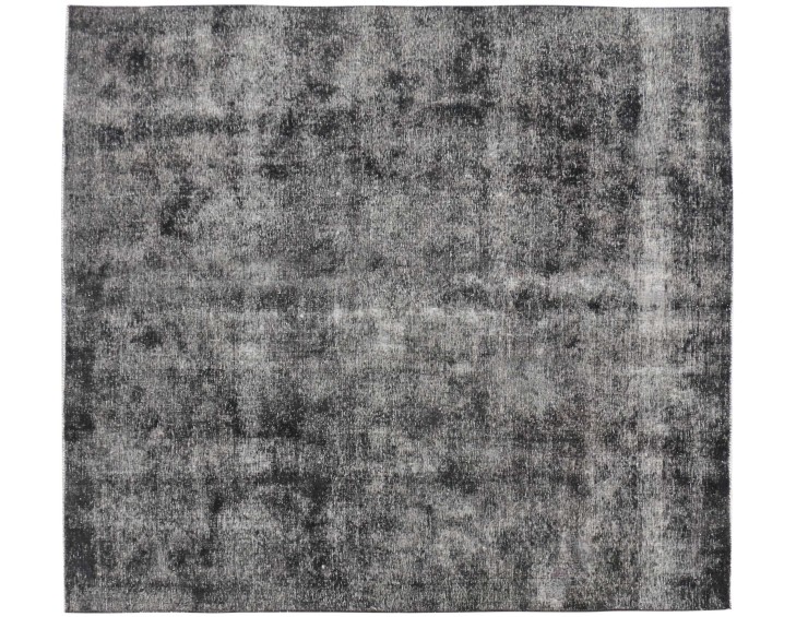 Sort Persien Vintagetæppe 266 x 223 cm