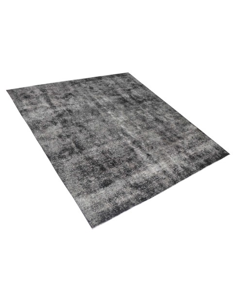 Schwarz Persien Vintage Teppich  266 x 223 cm