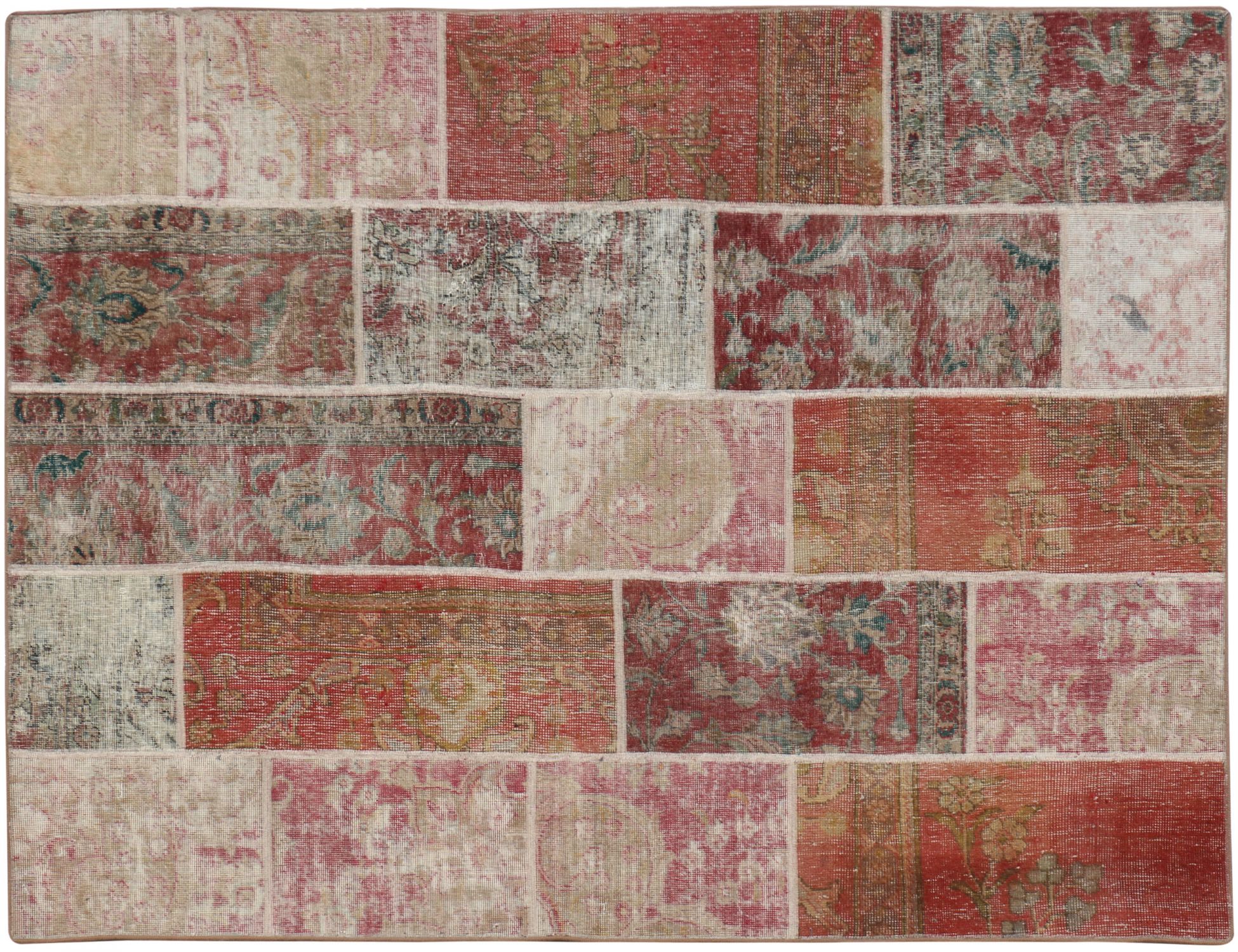 Patchwork tæppe   245 x 174 cm