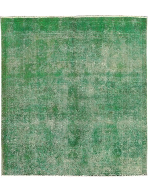 Vert Persan Tapis Vintage  219 x 195 cm