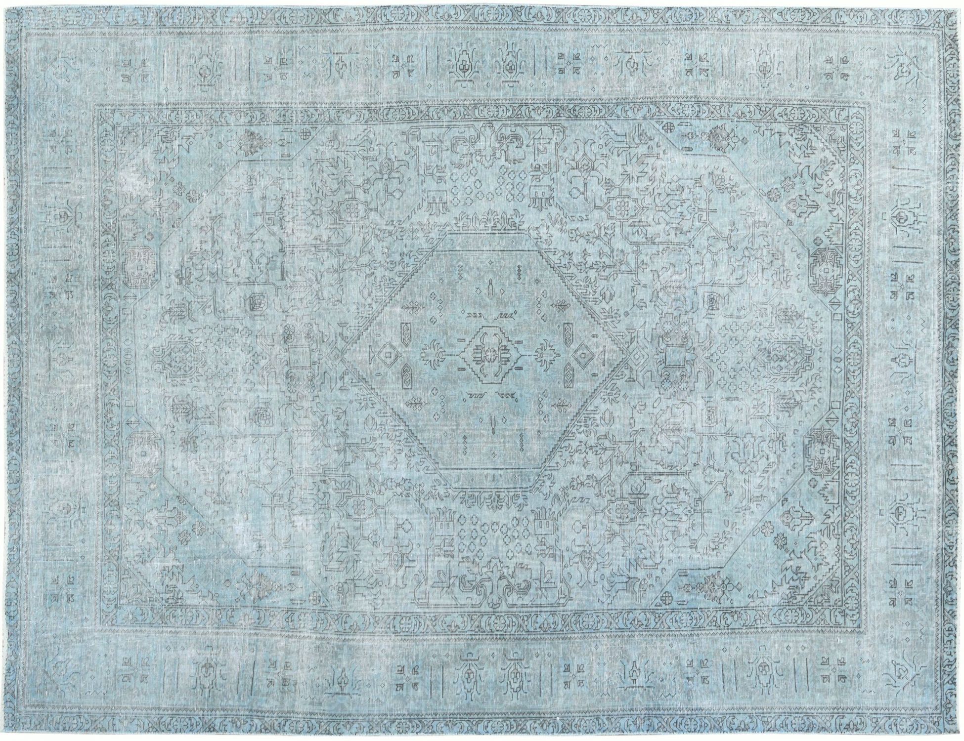 Tappeto Vintage  blu <br/>306 x 194 cm