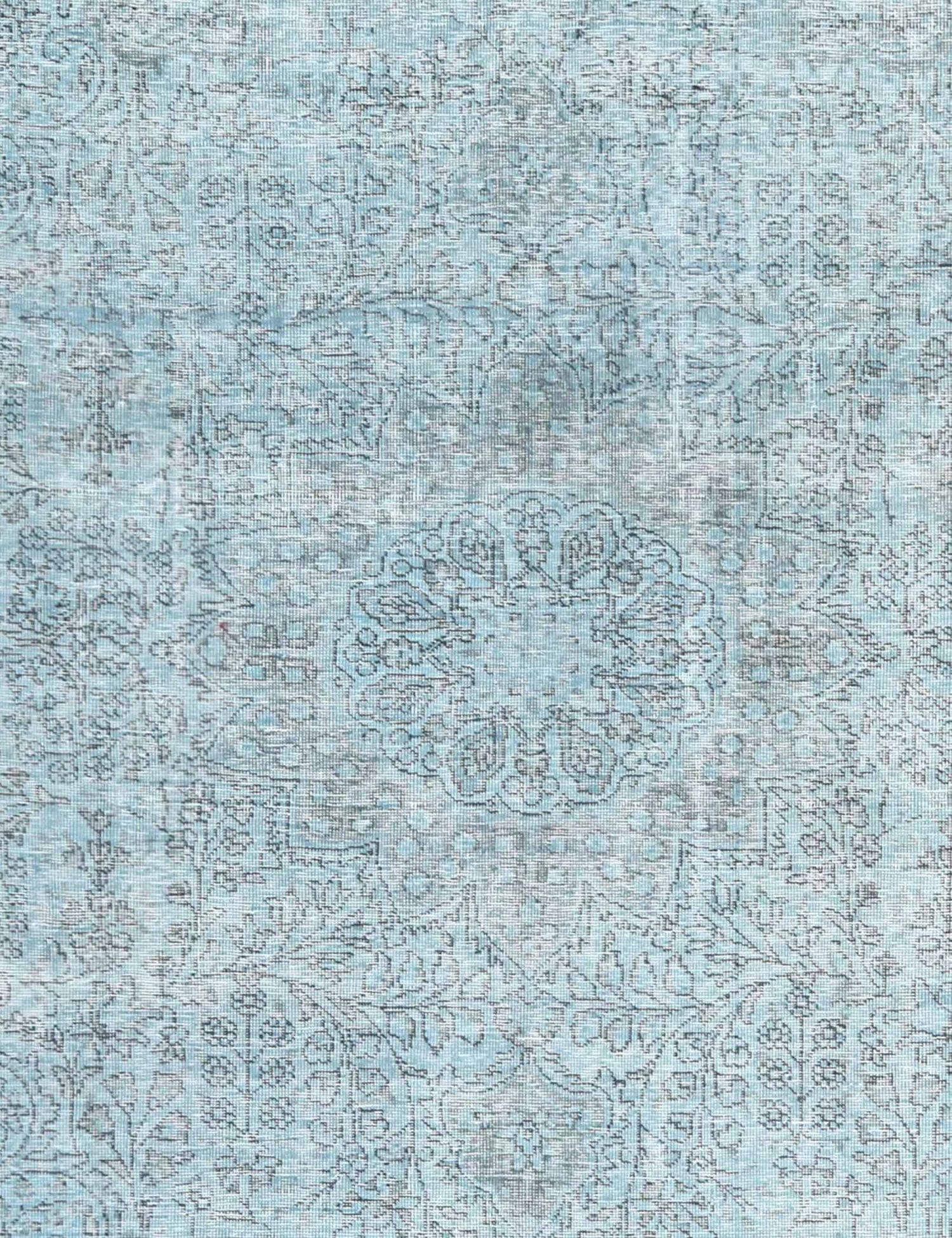 Vintagetæppe  blå <br/>294 x 204 cm