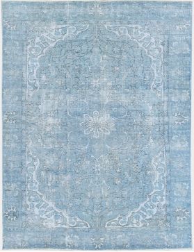 Tappeto Vintage  blu <br/>279 x 183 cm