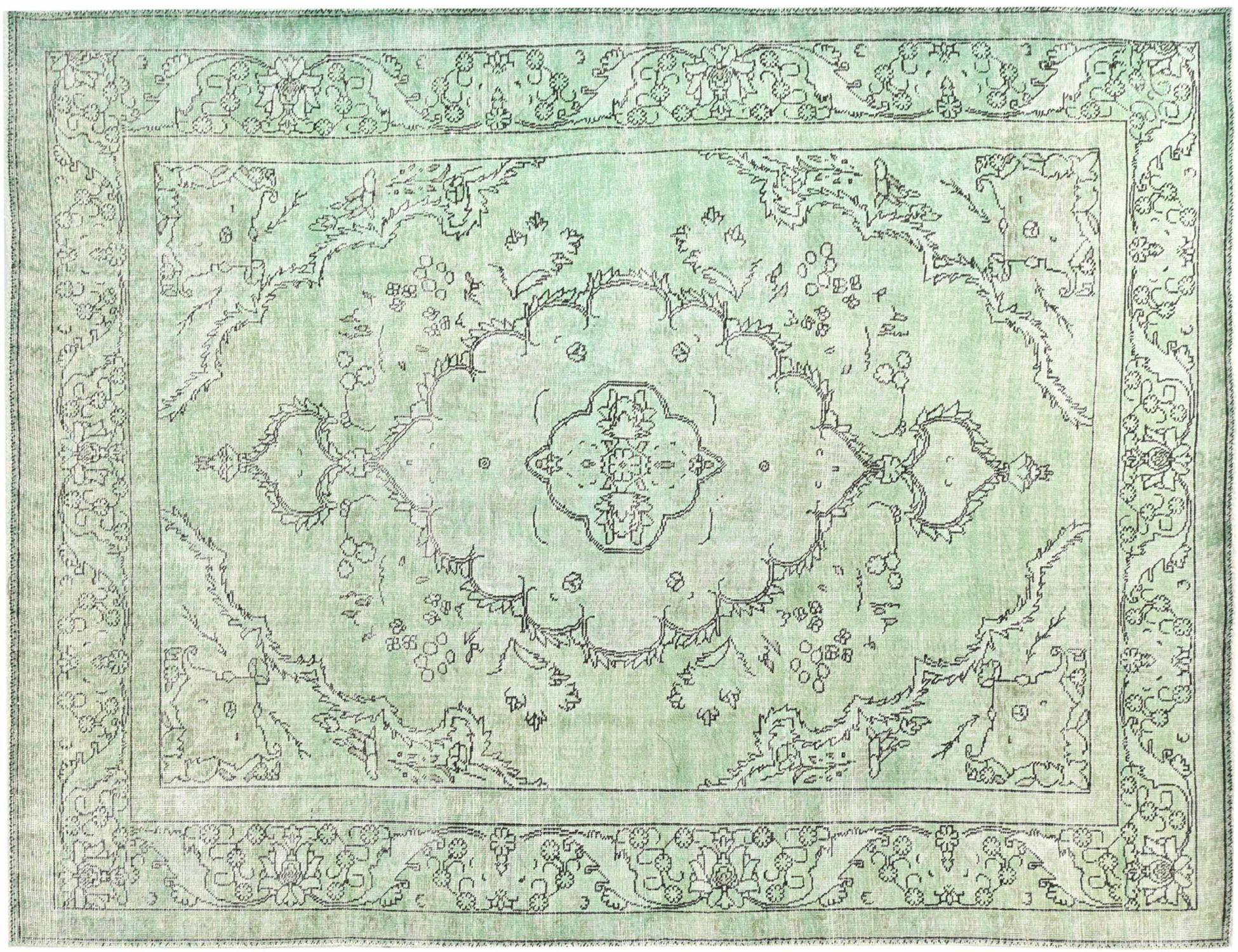 Vintage Perserteppich  grün <br/>274 x 193 cm