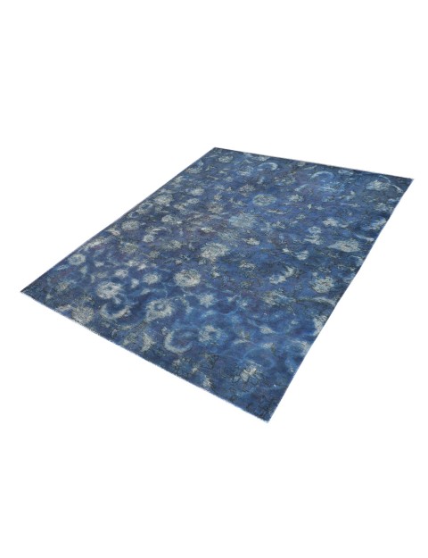 Bleu Persan Tapis Vintage  243 x 165 cm