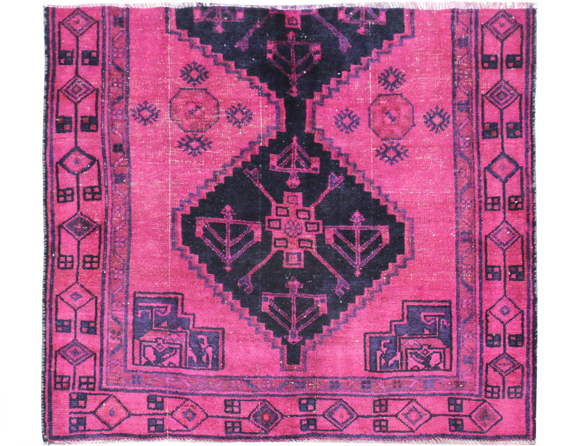 Vintagetæppe   137 x 157 cm