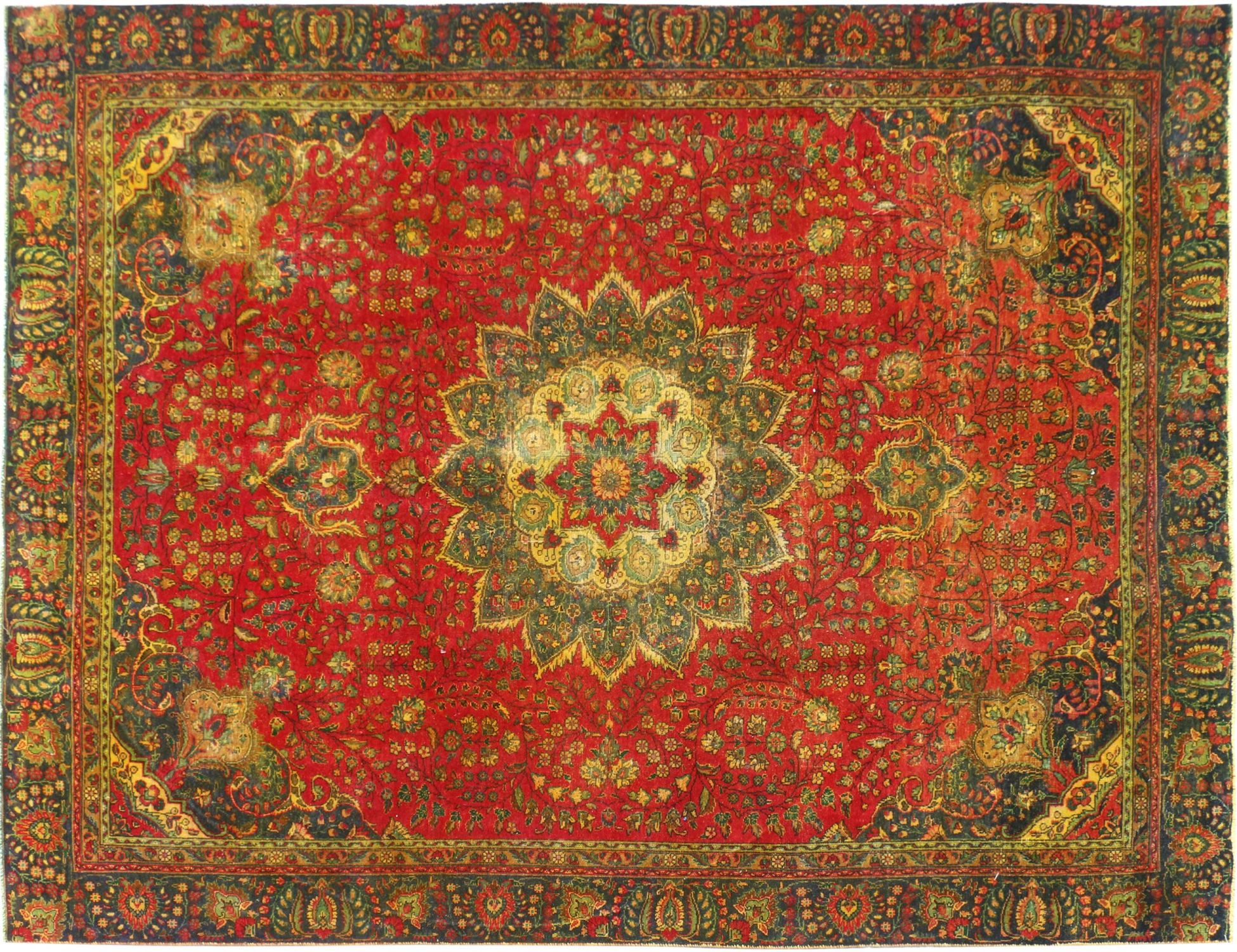 Vintage teppe   308 x 275 cm