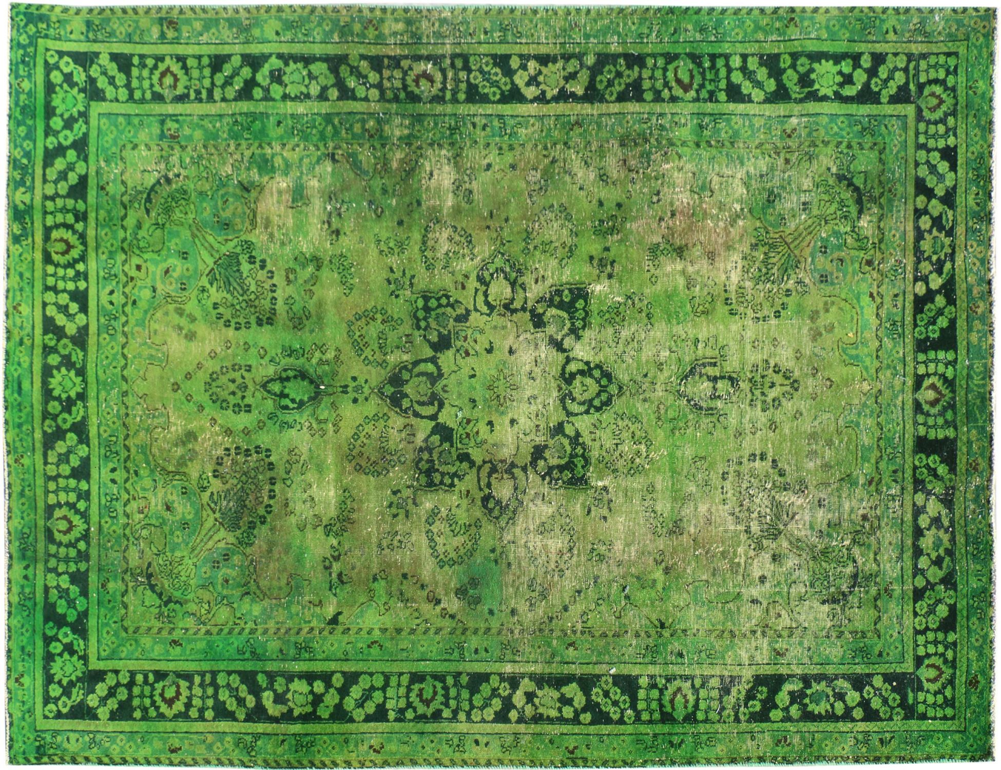 Tappeto Vintage  verde <br/>287 x 195 cm