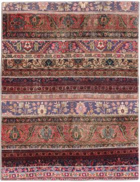 Tapis Patchwork 237 x 177 multicolore