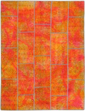 Patchwork Carpet 244 x 160 multicolor 