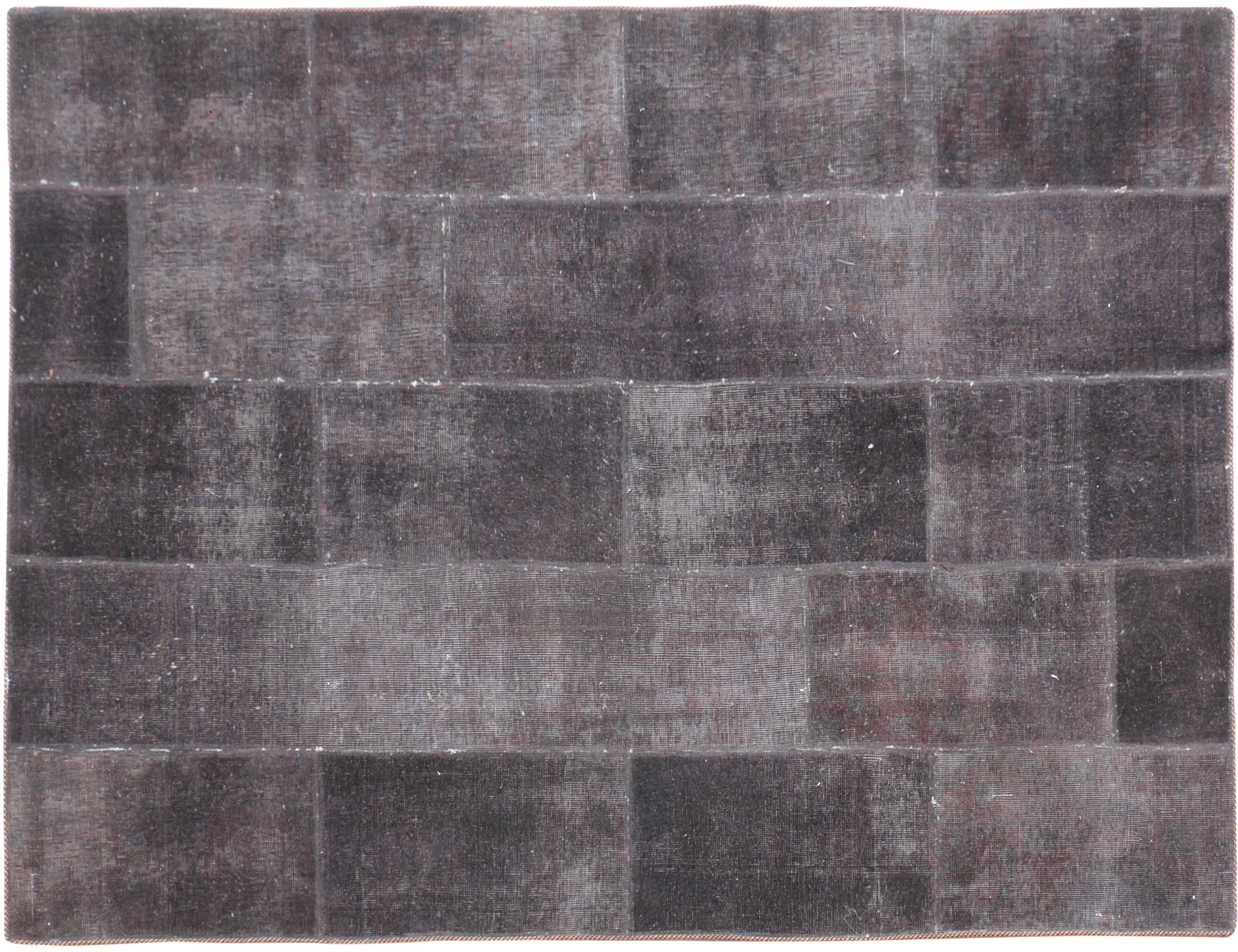 Tappeto Patchwork  nero <br/>240 x 152 cm