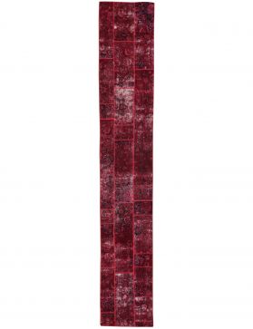 Patchwork Carpet 502 x 82 red 
