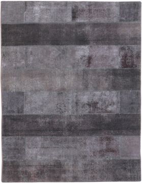 Tapis Patchwork 239 x 177 noir