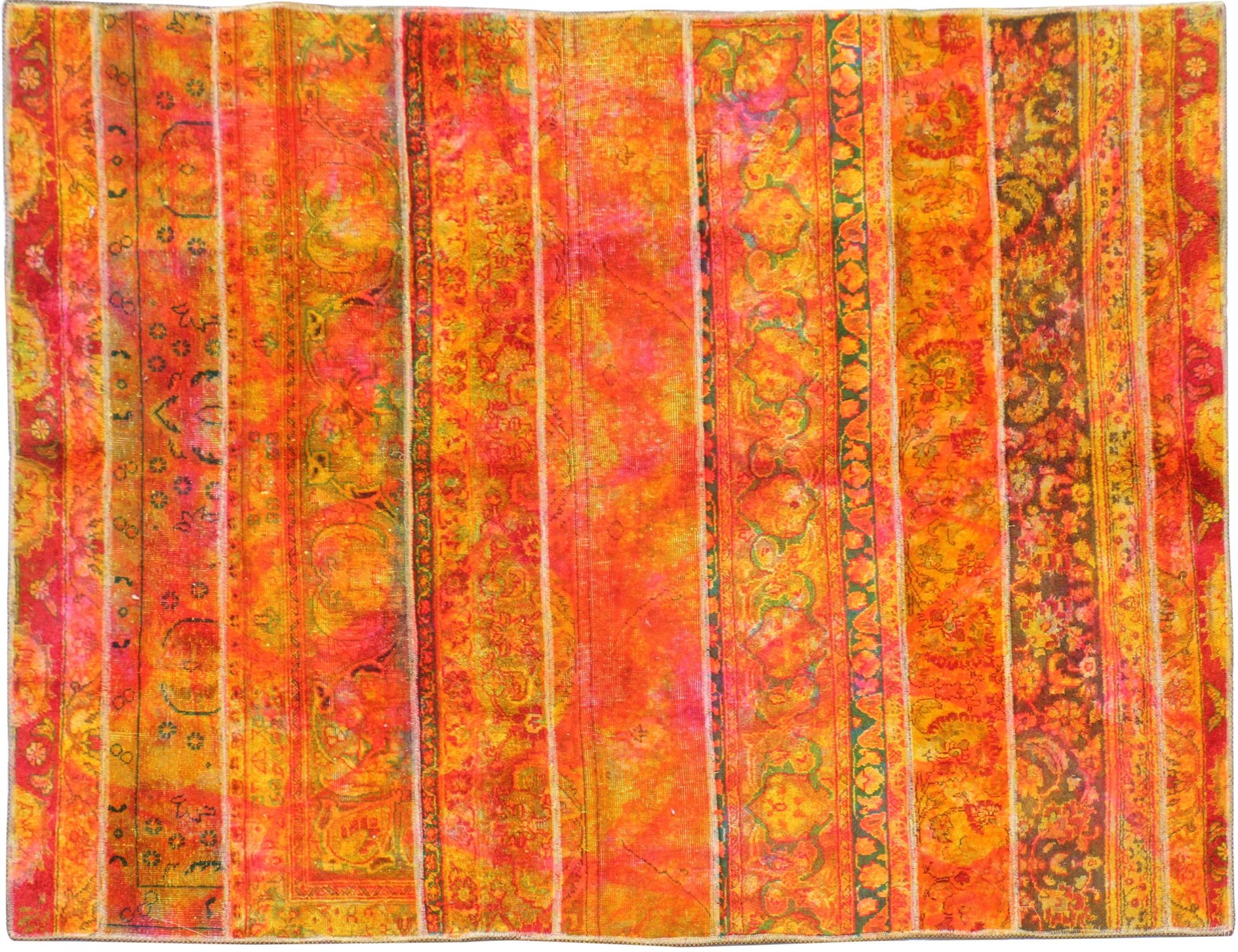 Tappeto Patchwork  multi colore <br/>245 x 178 cm