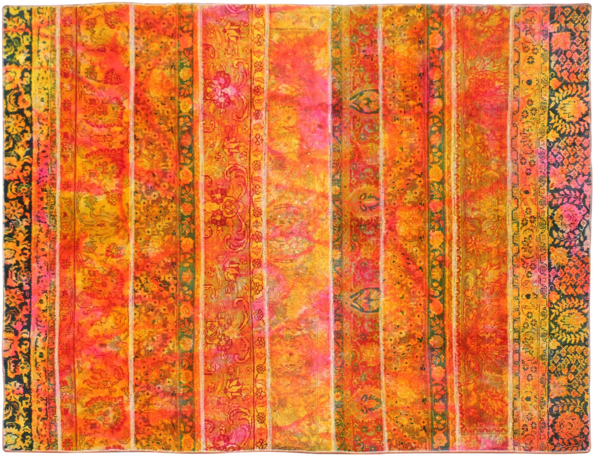 Tappeto Patchwork  multi colore <br/>248 x 180 cm
