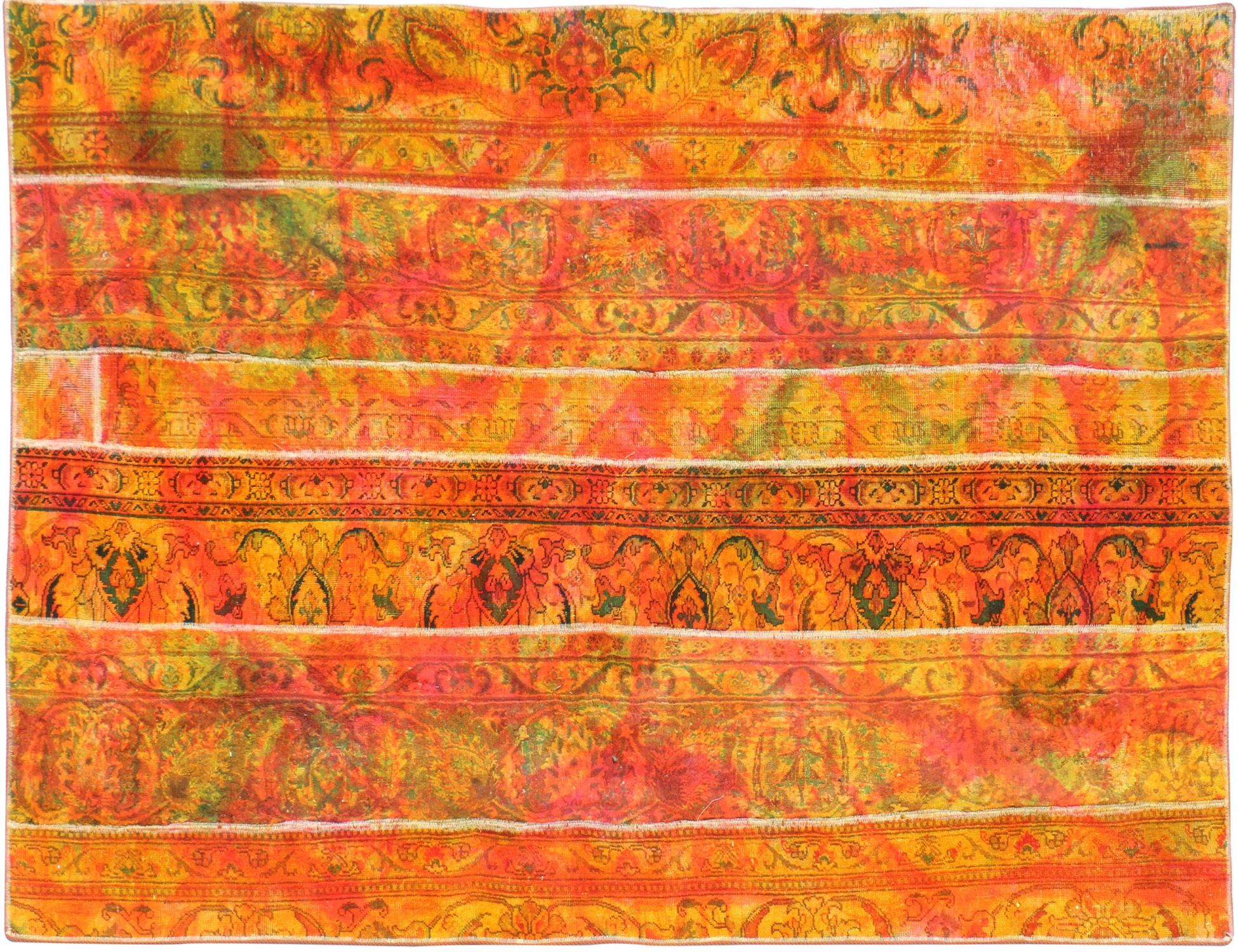 Tappeto Patchwork  multicolore <br/>245 x 169 cm