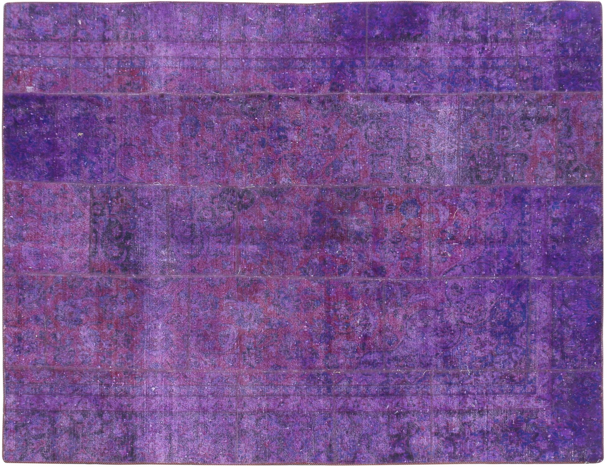 Tappeto Patchwork  viola <br/>250 x 203 cm