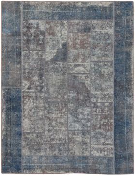 Alfombras Patchwork 250 x 167 azul