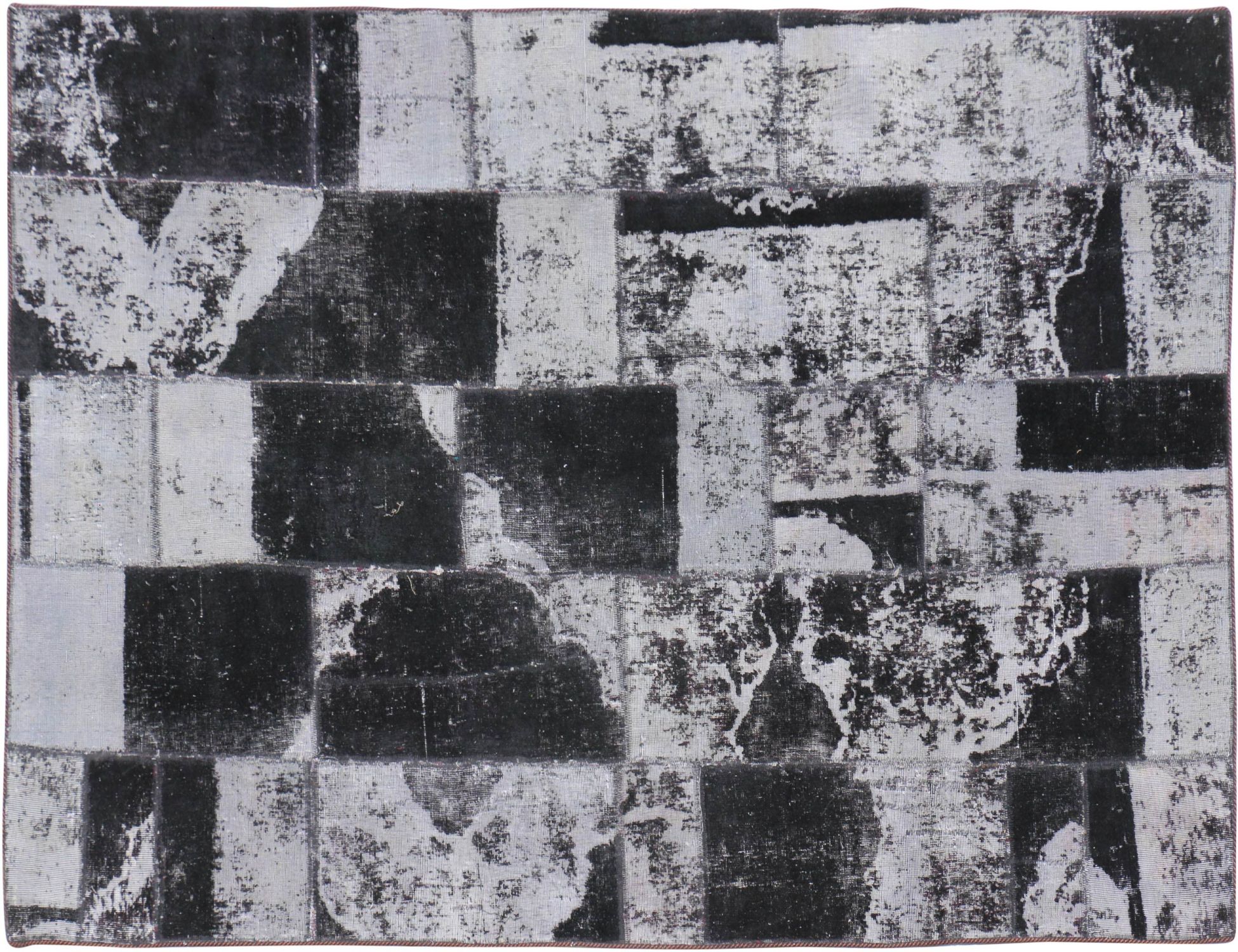 Vintage Teppich  schwarz <br/>240 x 150 cm