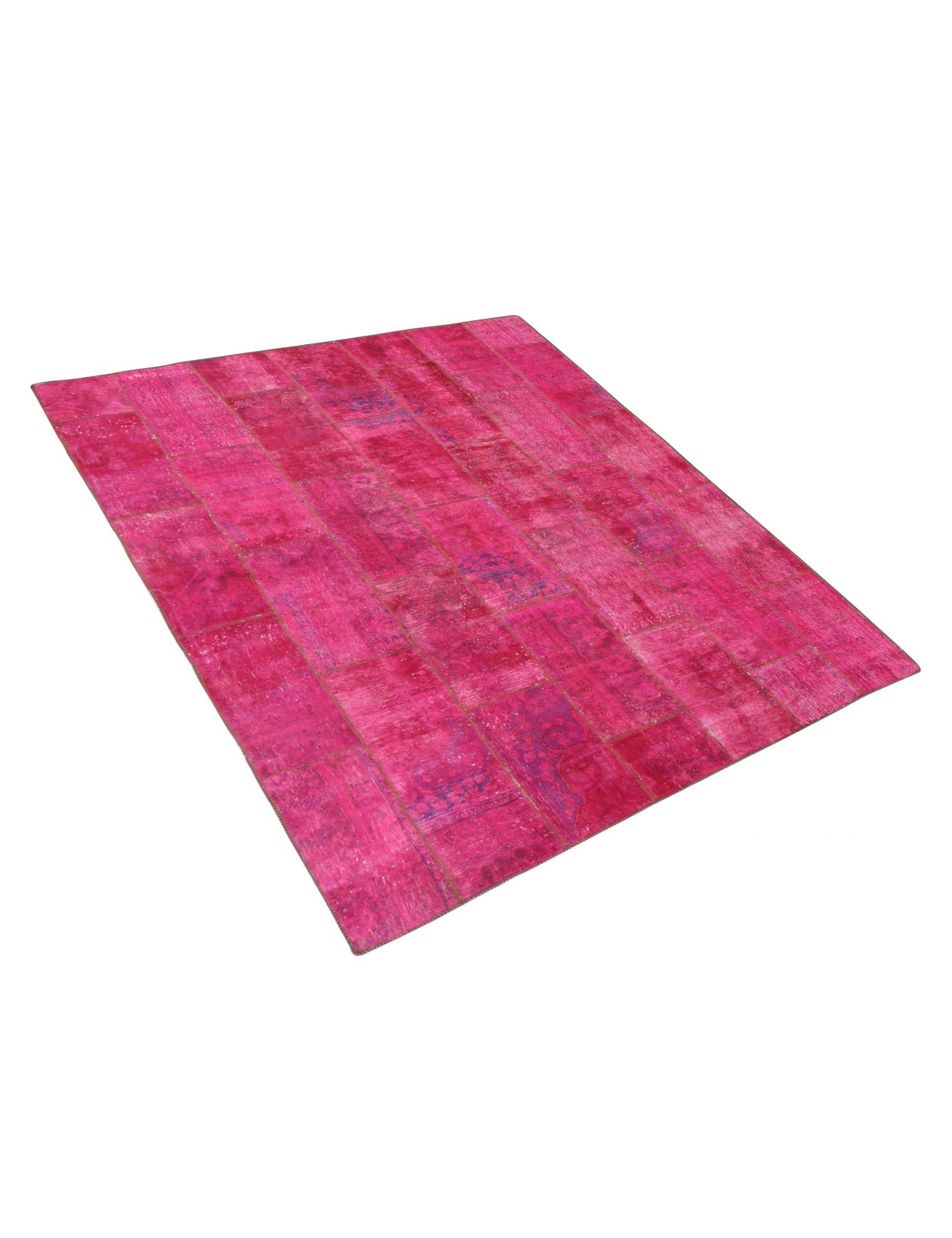 Tappeto Patchwork  rosa <br/>265 x 209 cm