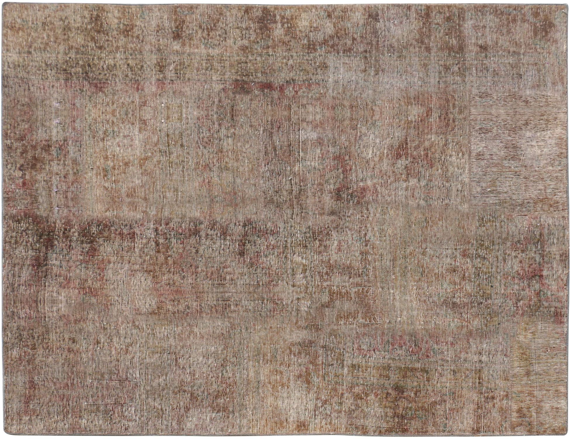 Tappeto Patchwork  marrone <br/>213 x 178 cm