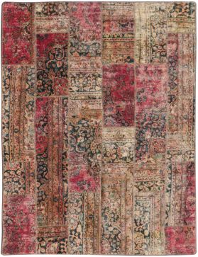 Patchwork Carpet 243 x 185 multicolor 