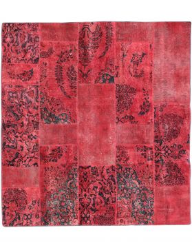 Alfombras Patchwork 202 x 202 rojo