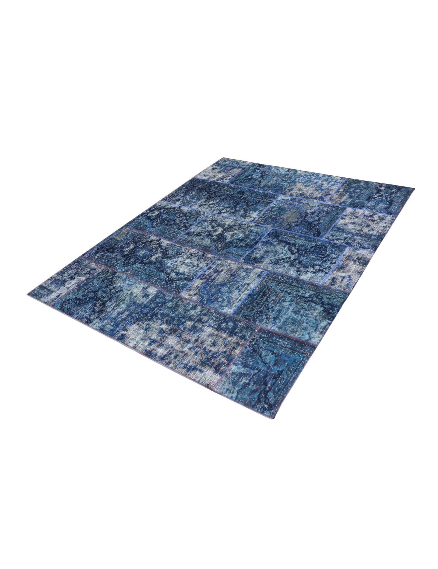 Tappeto Patchwork  blu <br/>250 x 250 cm