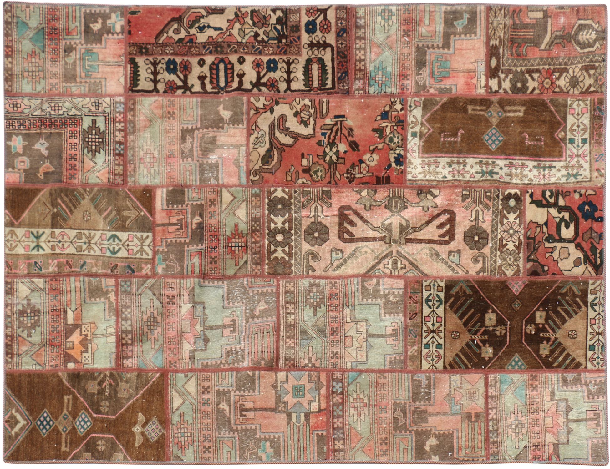 Vintage Teppich  braun <br/>264 x 173 cm