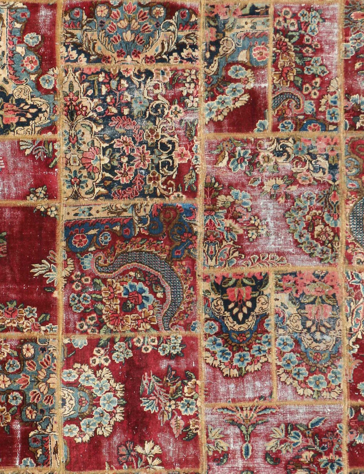 Patchwork persiano  rosso <br/>220 x 160 cm