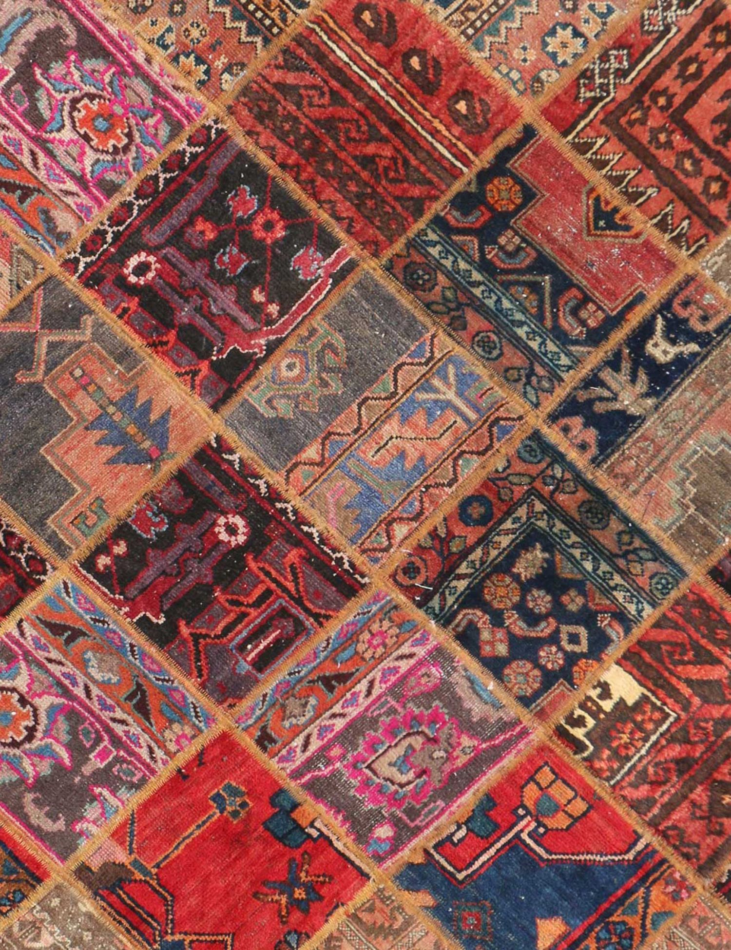 Vintage Teppich  mehrfarbig <br/>213 x 145 cm