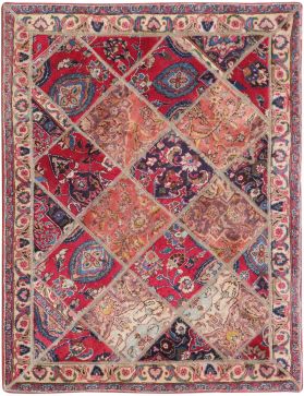 Patchwork Carpet 170 x 125 multicolor 