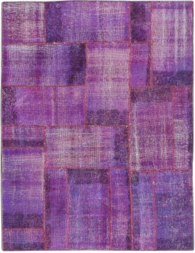 Patchwork matot  violetti <br/>180 x 136 cm