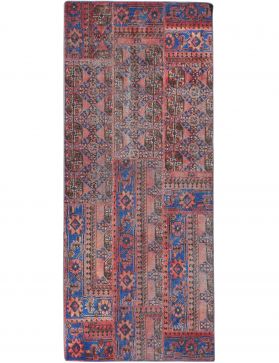 Patchwork Carpet 246 x 120 multicolor 